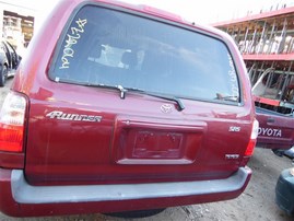 2002 Toyota 4Runner SR5 Burgundy 3.4L AT 2WD #Z22064